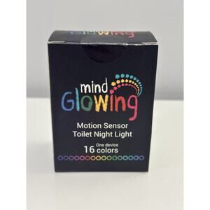 Toilet Light with Motion Sensor - Toilet Bowl Night Light with Color Changing